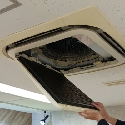 静電気除去シートCONTIMEWM設置